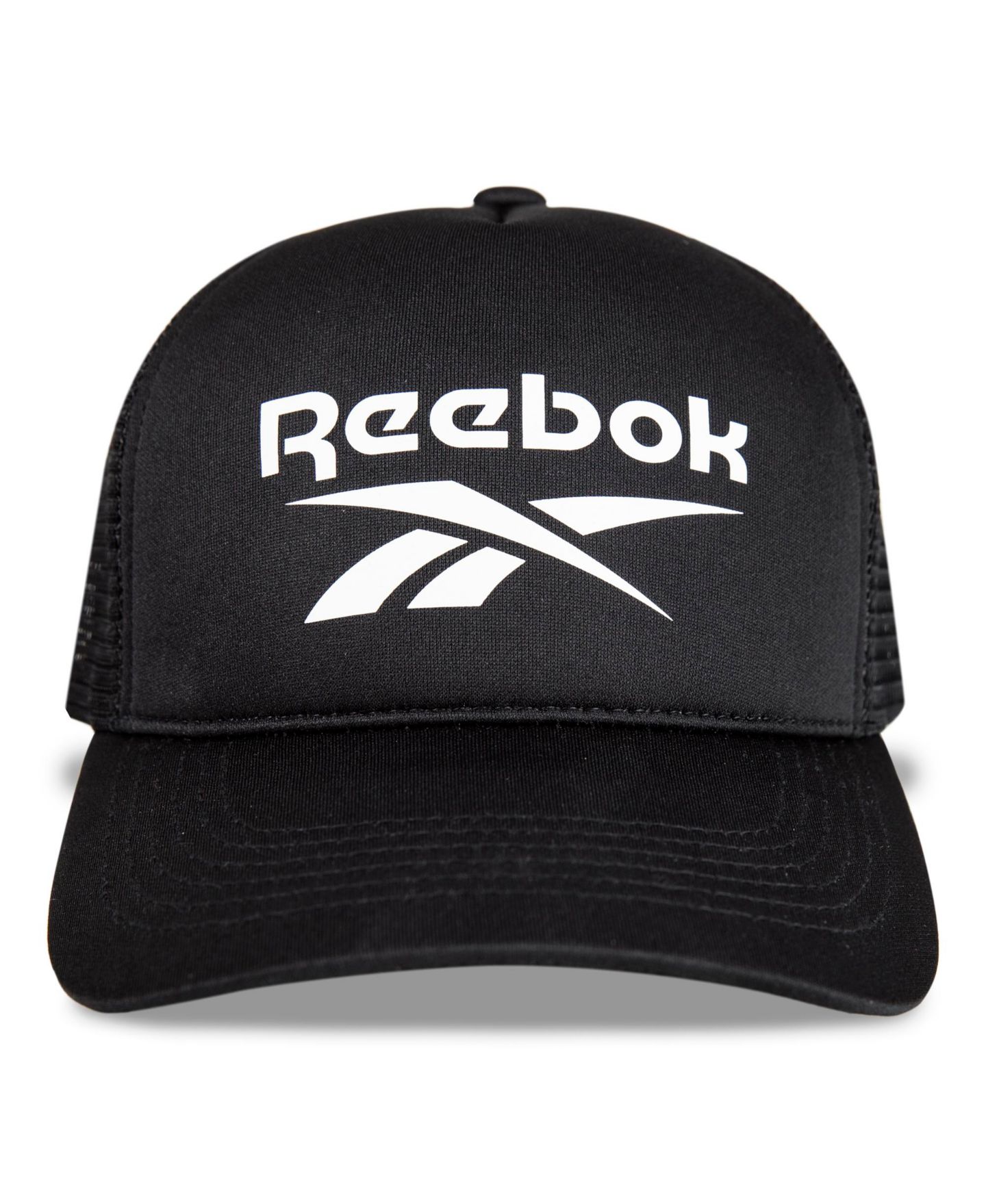 Мужская кепка Reebok Aero с застёжкой снэпбэк, цвет: Чёрный — фото 1