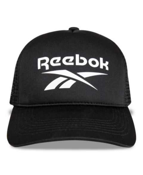 Мужская кепка Reebok Aero с застёжкой снэпбэк, цвет: Чёрный