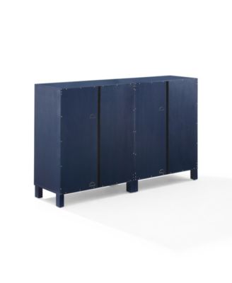 Furniture Cassai 2 Piece Medium-Density Fiberboard (MDF) Media Sideboard Cabinet Set