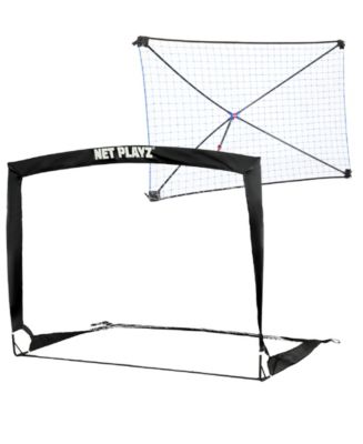 NET PLAYZ Backyard Soccer Goal, Rebound Net for Backyard, Football ...