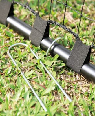 Soccer Rebounder Training Equipment for Kids Teens Portable Kick-back Rebound Net