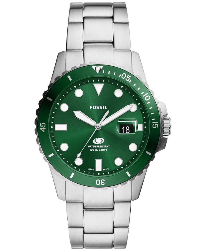 Fossil men's blue sale watches