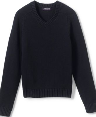 Child School Uniform Kids Cotton Modal V-neck Sweater