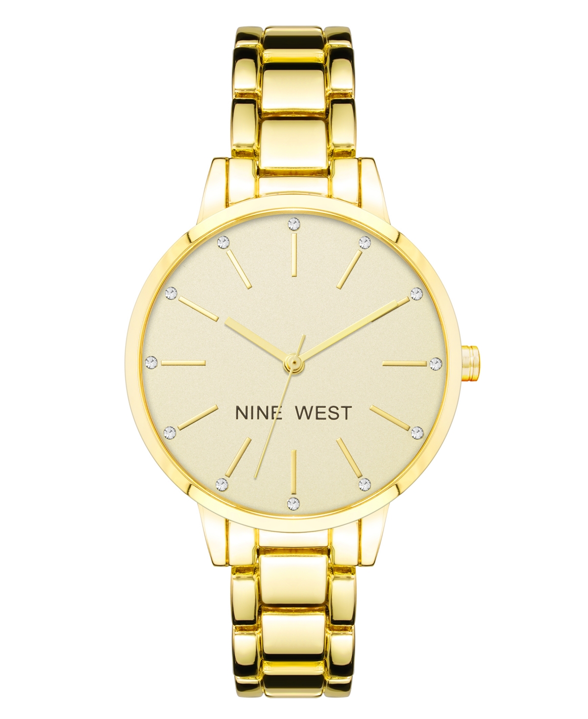 Women's Quartz Gold-Tone Alloy Link Bracelet Watch, 36mm - Gold-Tone