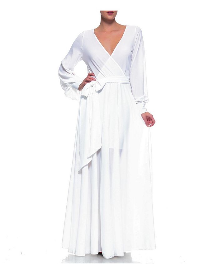 Meghan la wrap maxi dress hot sale