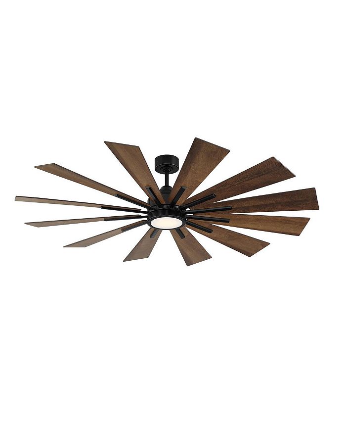 Trade Winds Lighting Trade Winds Wyatt 60" LED Ceiling Fan in Matte