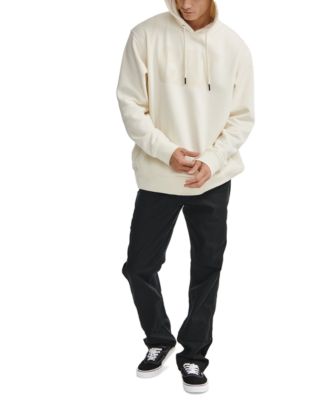 Cat - Men's Fleece Long Sleeve Logo Graphic Hoodie