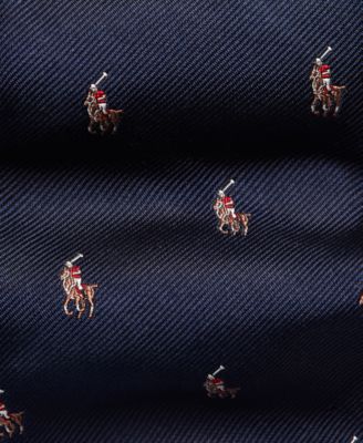 Men's Polo Pony Silk Tie