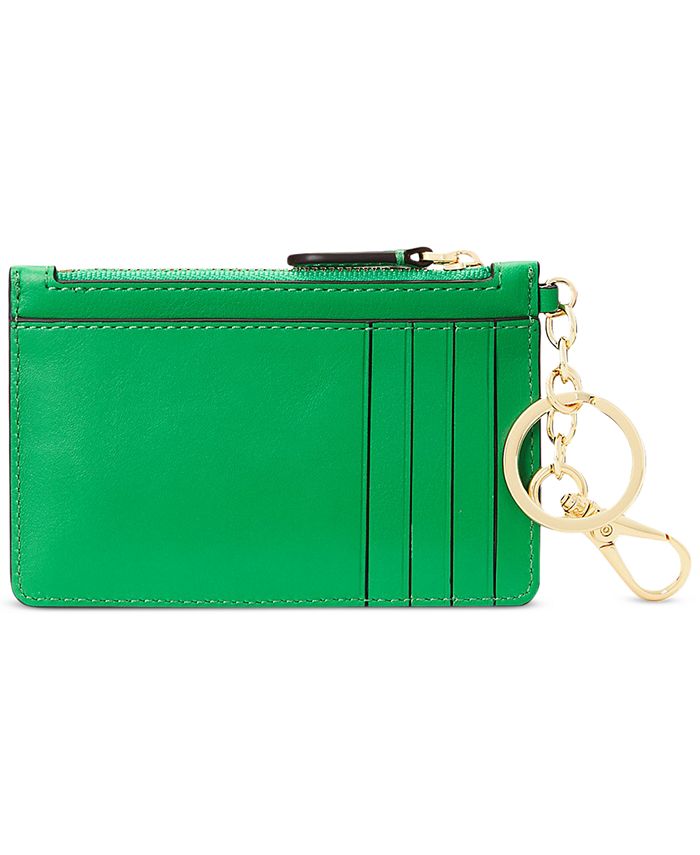 Lauren Ralph Lauren Leather Zip Card Case Macy's