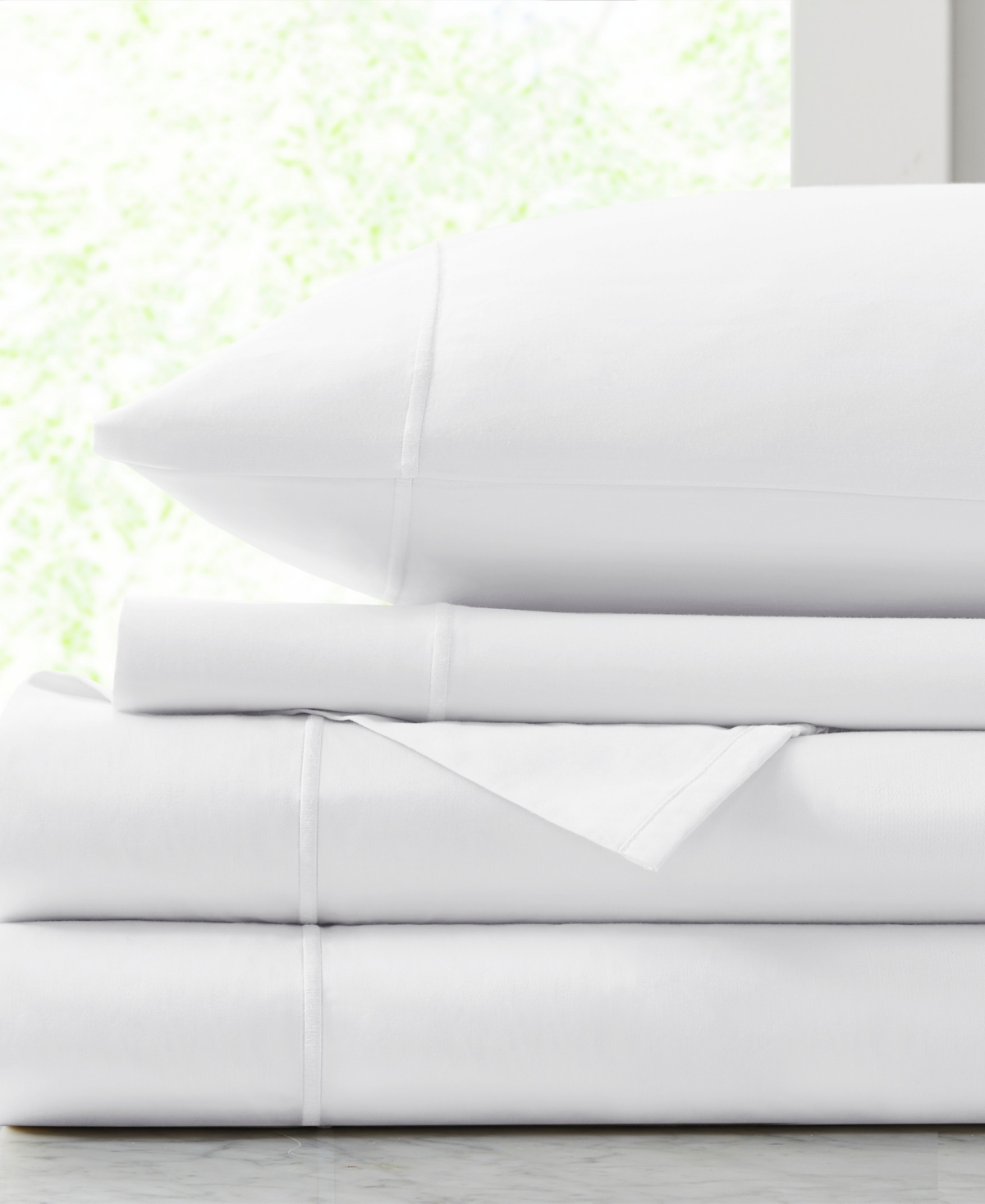 Croscill 500 Thread Count Egyptian Cotton 4-pc Sheet Set, King In White