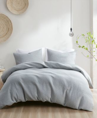 Shop Croscill Closeout  Ellis Duvet Cover Sets In Heathered Gray