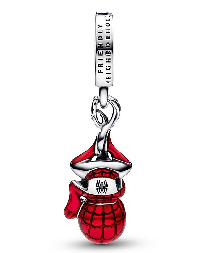 Pandora Sterling Silver Marvel Hanging SpiderMan Dangle Charm Macy's