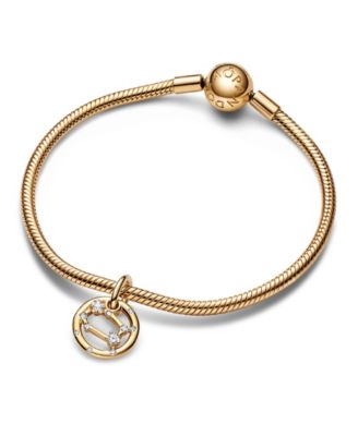 14k Gold-Plated Zodiac Dangle Charm