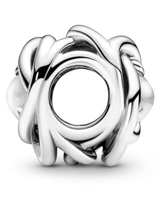 Birthstone Crystals Eternity Circle Charm