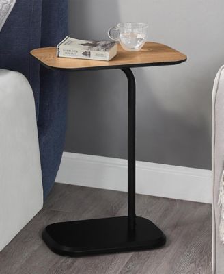 19" Medium-Density Fiberboard Oslo C End Table