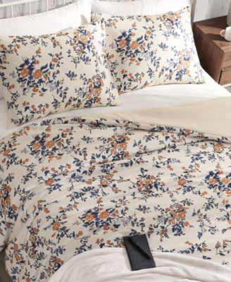 Garden Bouquet Reversible Microfiber 2-Pc. Comforter Set, Twin/Twin XL