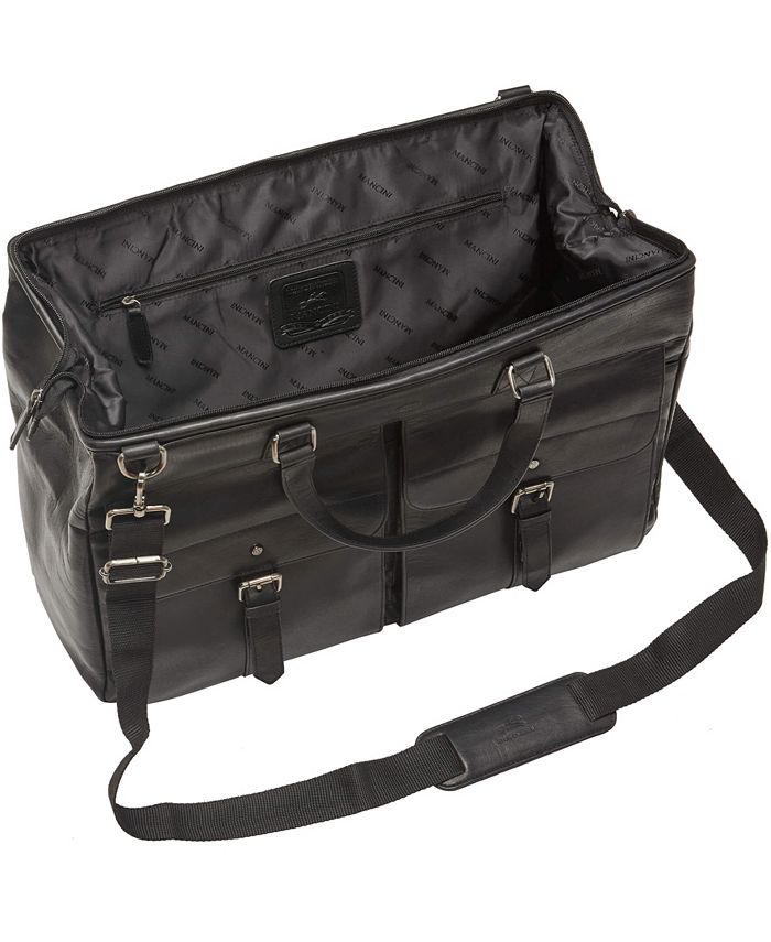 Mancini Men's Buffalo Dowel Rod Duffle Bag for CarryOn Travel Macy's