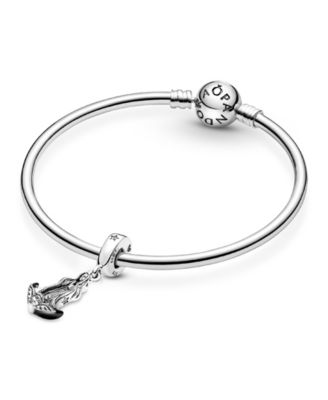 Cubic Zirconia Virgin of Guadalupe Motif Dangle Charm