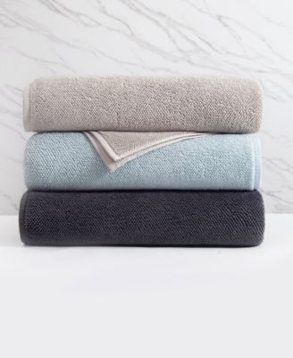 Cassadecor Venice Textured Cotton Bath Towel, 30" x 56"