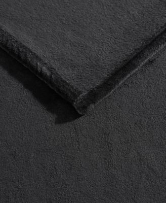 Solid Ultra Soft Plush Fleece Blanket, Full/Queen