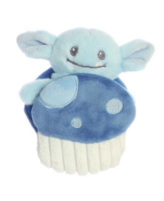 ebba Small Gribble Goblin Pocket Peekers Playful Baby Plush Toy Blue 5.5"