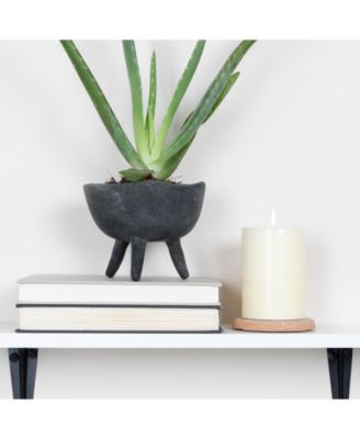 Boho Terracotta Footed Planter