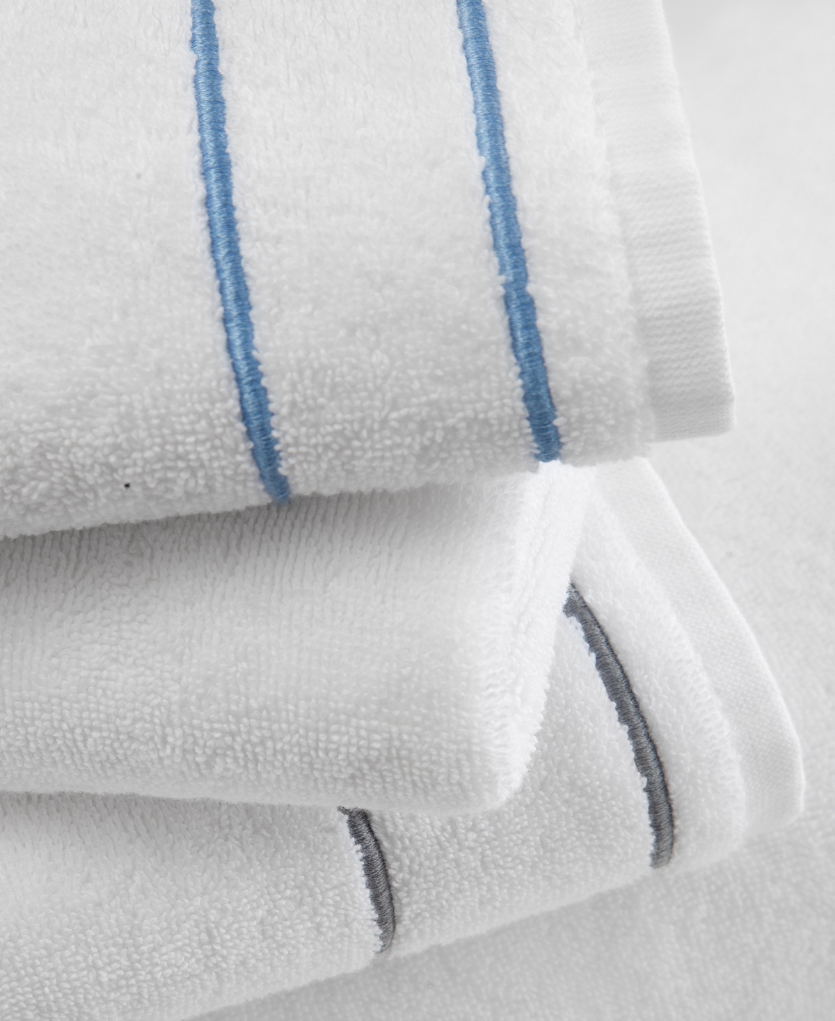 Cassadecor Bowery Stripe Cotton Wash Towel, 13