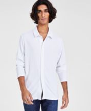 White Long Sleeve Men s Shirts Macy s