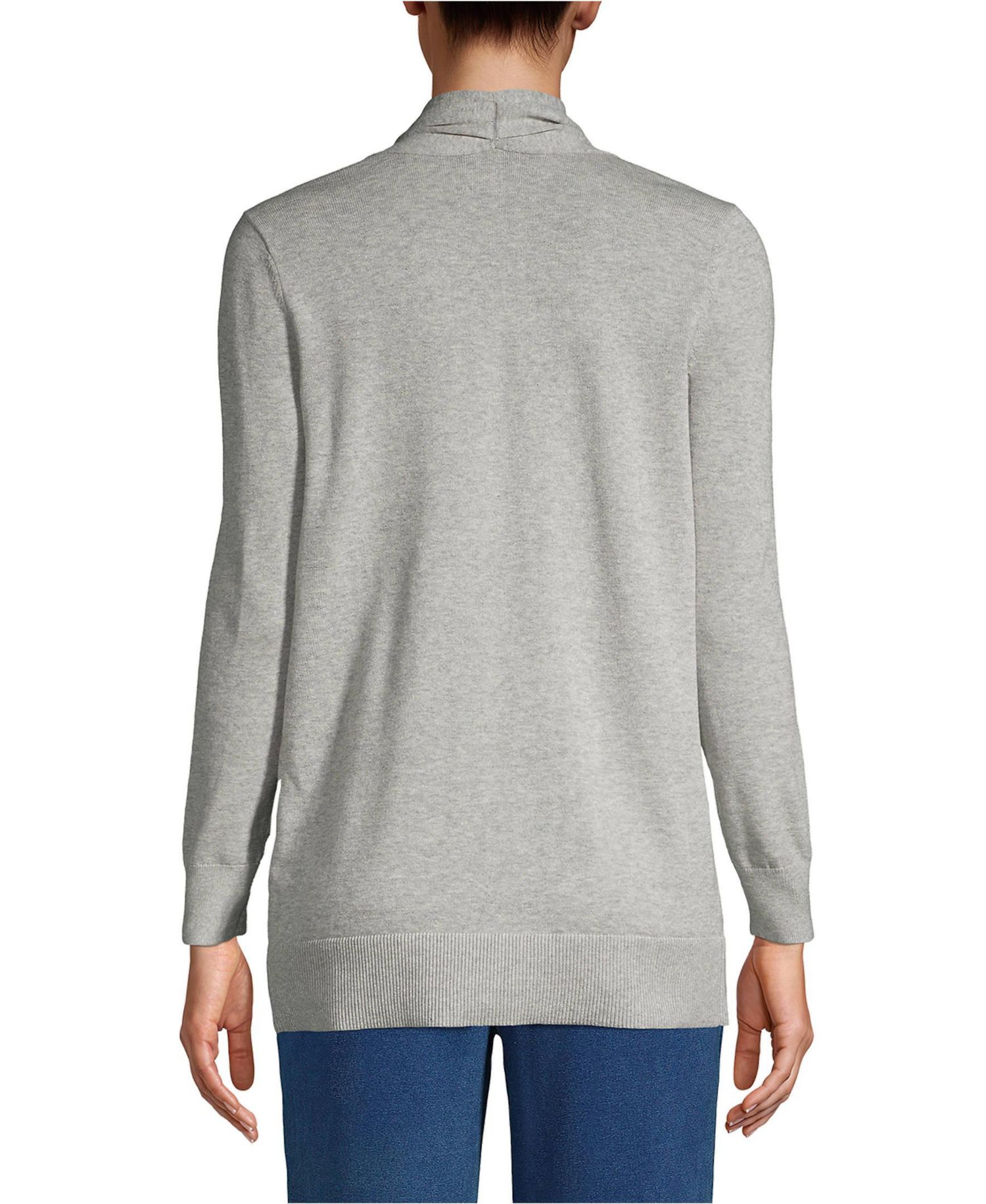 Women's Long Sleeve Open Long Cardigan Sweater