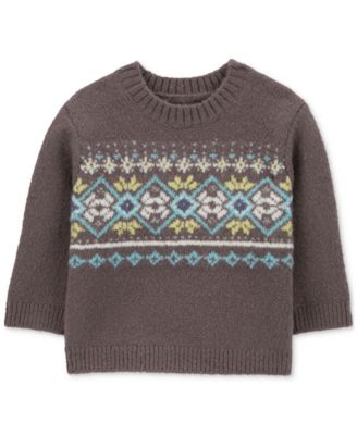 Carter's - Baby Boys Fair Isle Sweater Jersey Top