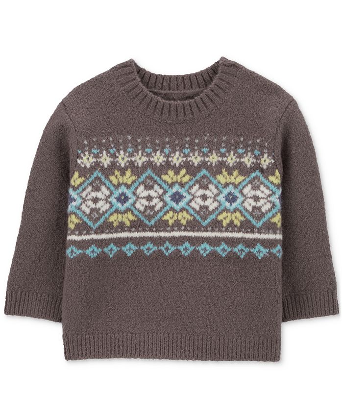 Carter's Baby Boys Fair Isle Sweater Jersey Top Macy's