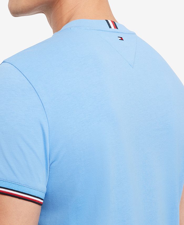 Tommy Hilfiger Grigio Cotton Men T-Shirt