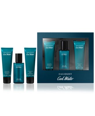 Davidoff - Men's 3-Pc. Cool Water Eau de Toilette Gift Set, Created for Macy's