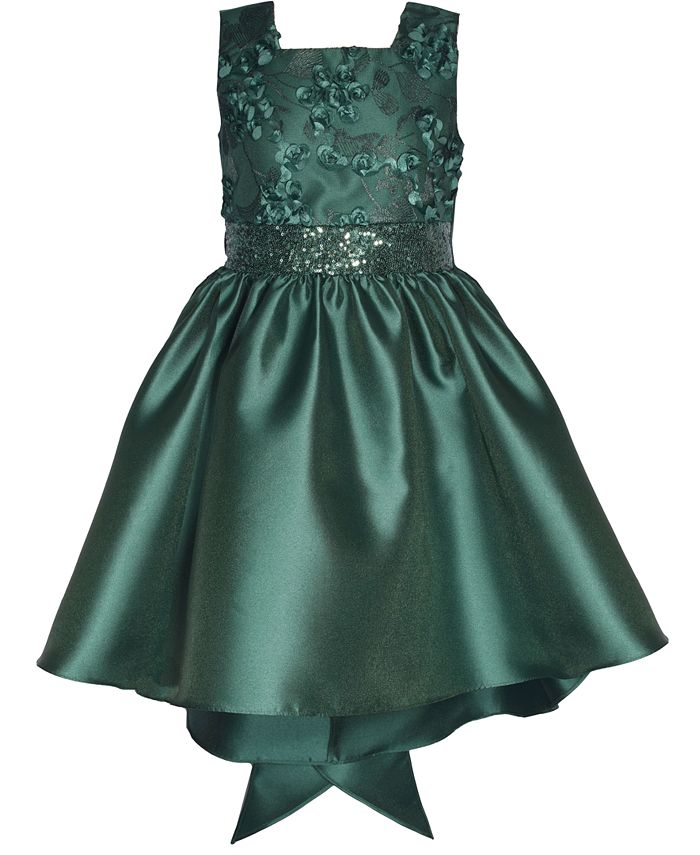 Macy's big girl party dress top
