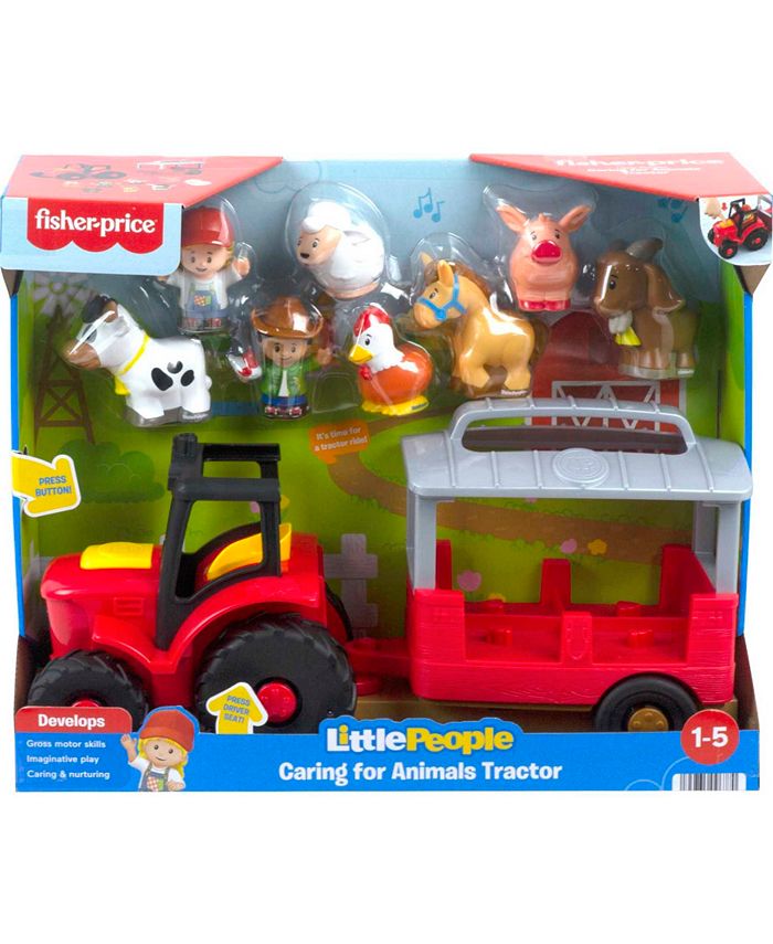 Little People Fisher Price Caring for Animals Tractor Gift Set Macy's