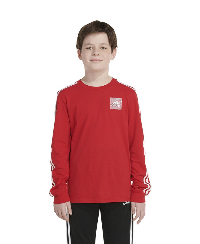 Adidas long 2025 sleeve top boys