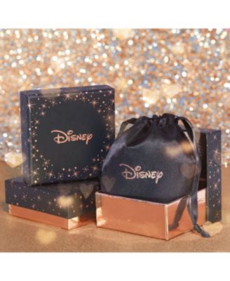 Minnie Mouse Silver Plated Cubic Zirconia Mommy & Me Necklace Set