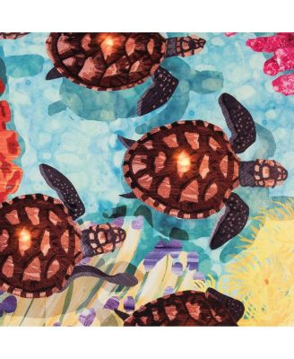 Baby Turtle Light-Up LED Accent Throw Pillow