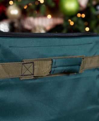 3 Tray Christmas Ornament Storage Box with Front Pocket