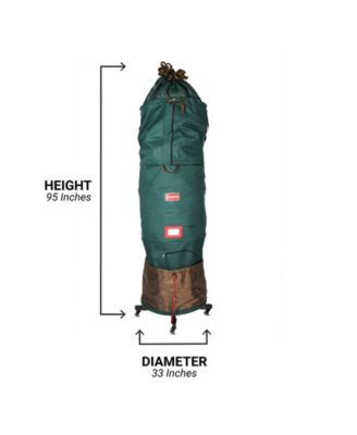 Large Upright Christmas Tree Storage Bag with Wheels