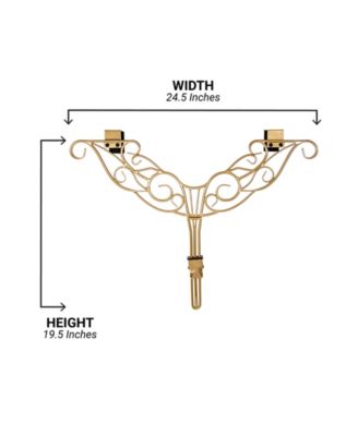 Adjustable Wreath Door, Hanger, Antler