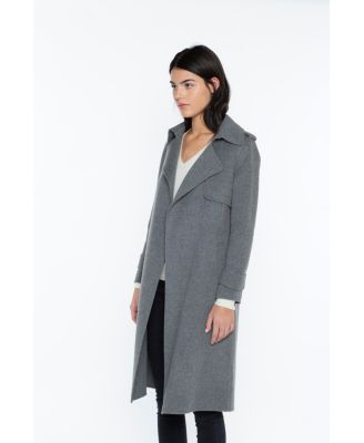 Women's Cashmere Wool Double-faced Overcoat
