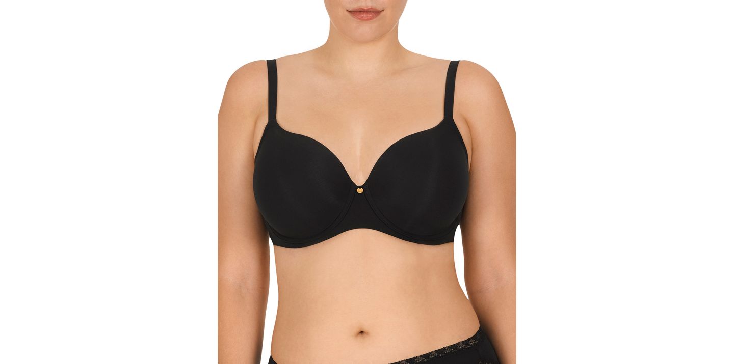 Бра Comfort, на косточках — Natori, цвет: Чёрный — фото 1