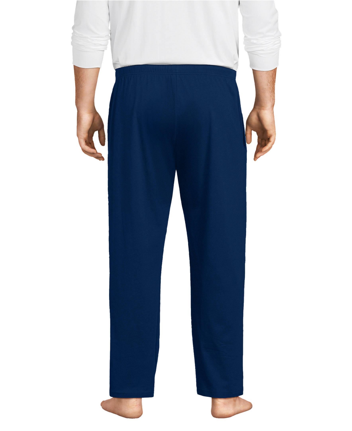 Lands' End Big & Tall Knit Jersey Sleep Pants