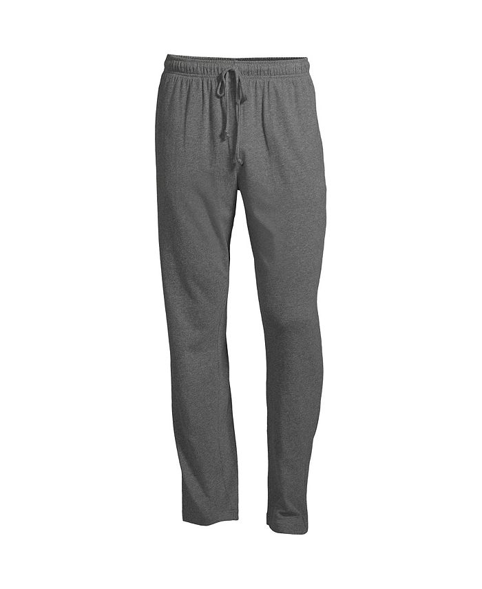 Lands' End Men's Big Knit Jersey Sleep Pants Macy's