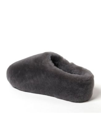 Women's Maryboro Genuine Shearling Platform Fuzzy Clog Slipper
