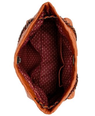 Diana Faux Leather Tote Weekender Travel Bag