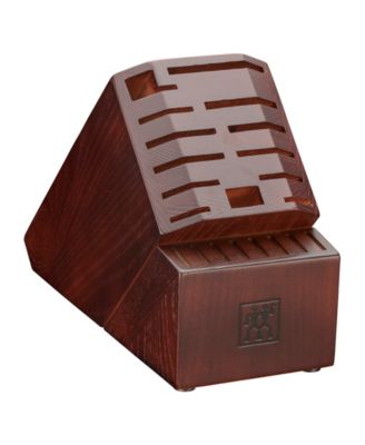 Pro Ash wood 21-Slot Knife Block