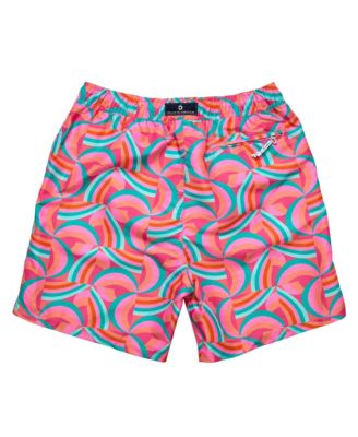 Mens Geo Melon Sustainable Swim Short
