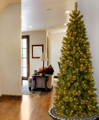 National Tree Company National Tree Tacoma Pine Slim With 500 Clear Lights